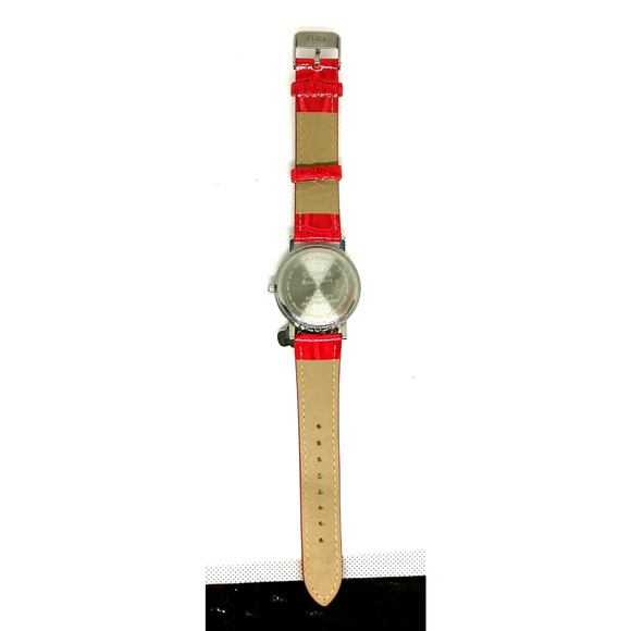 Disney Mickey and Minnie Kissing Watch with I Love You Charms MCK1268 - Picture 5 of 7